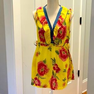 VINTAGE medium Johnny Was top